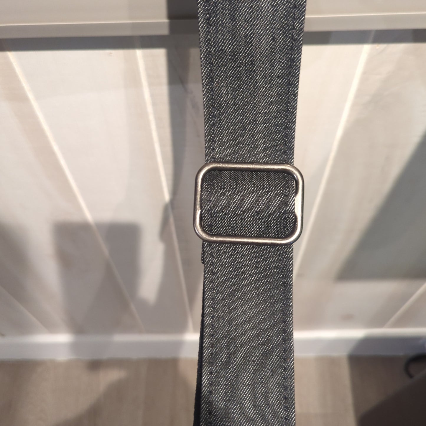 Franklin Blk/Blk Denim Strap