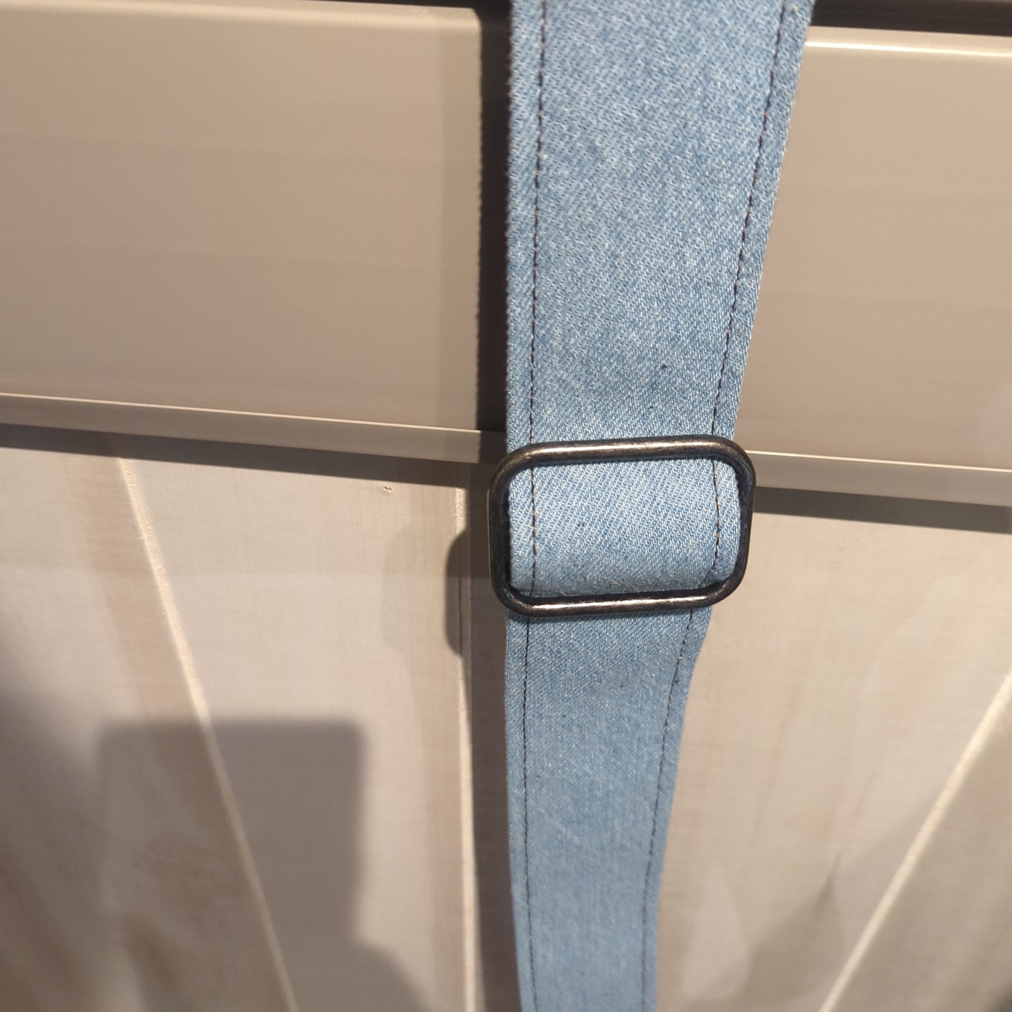 Franklin Blu/Cognac Denim Strp