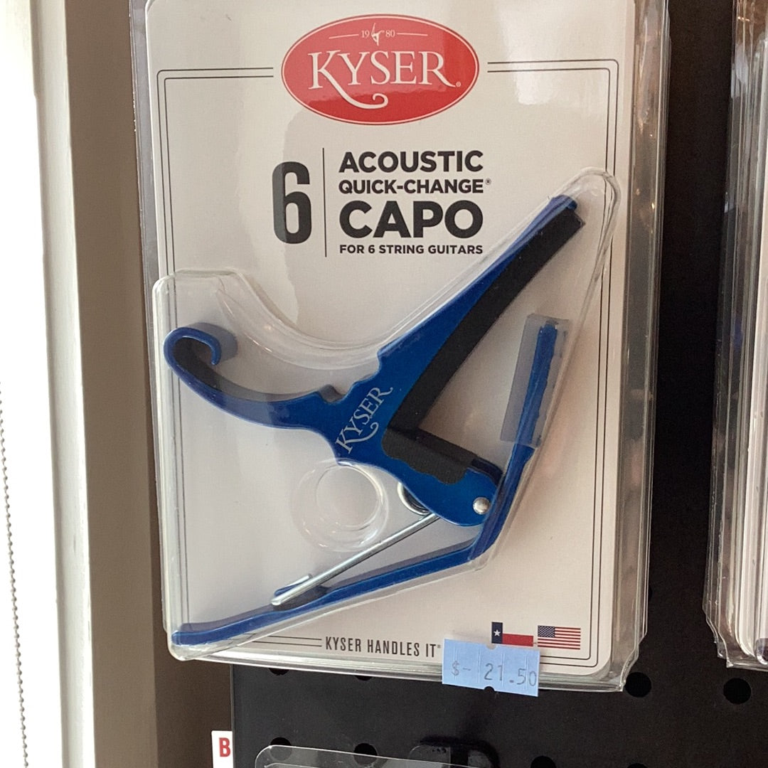 Kyser Capo Blue