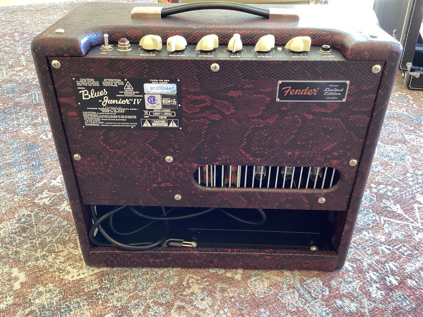 USED Fender Blues Jr IV Snakeskin