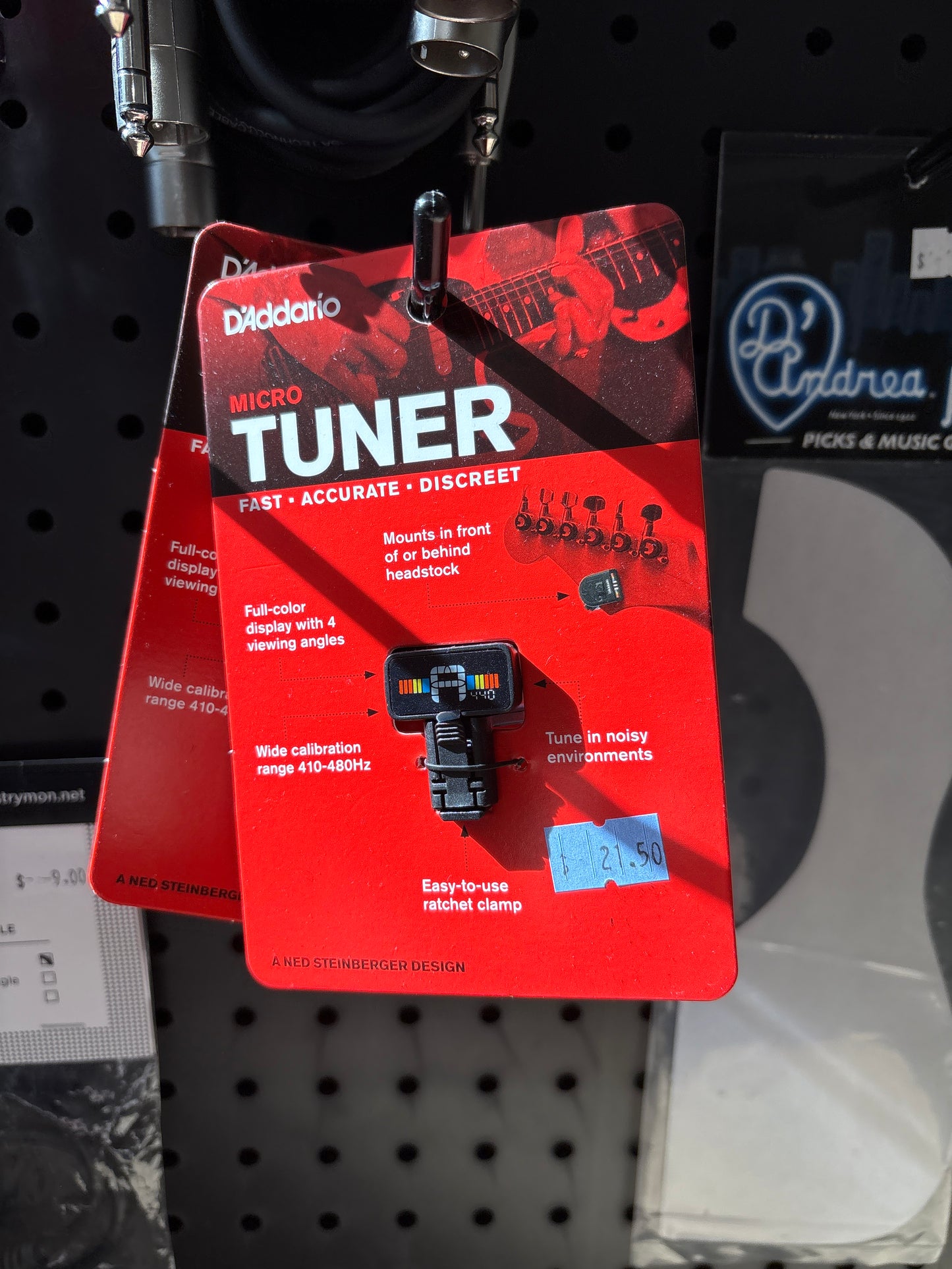 D'addario Clip Tuner