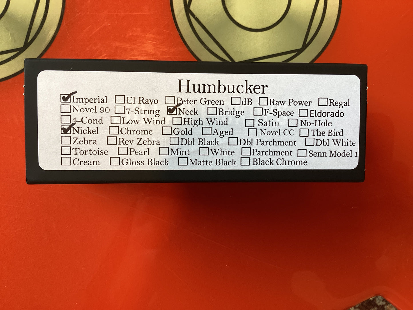 Lollar Imperial HB Neck