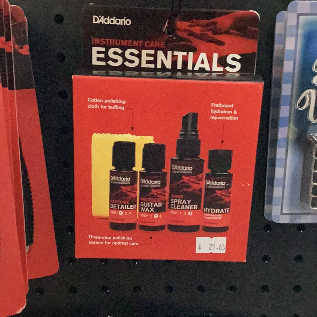 D'Addario Inst Care Pack