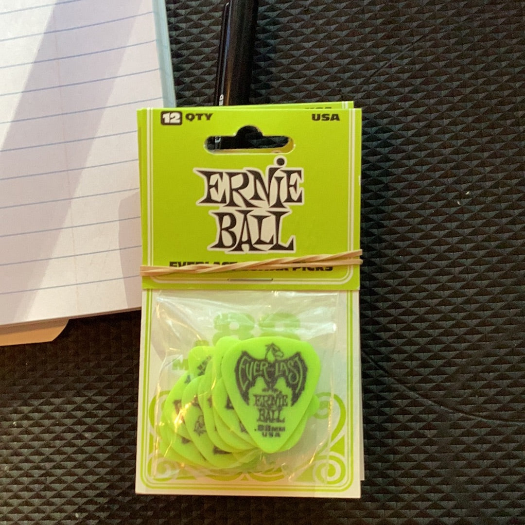 Ernie Ball Picks EB9191 .88 GRN