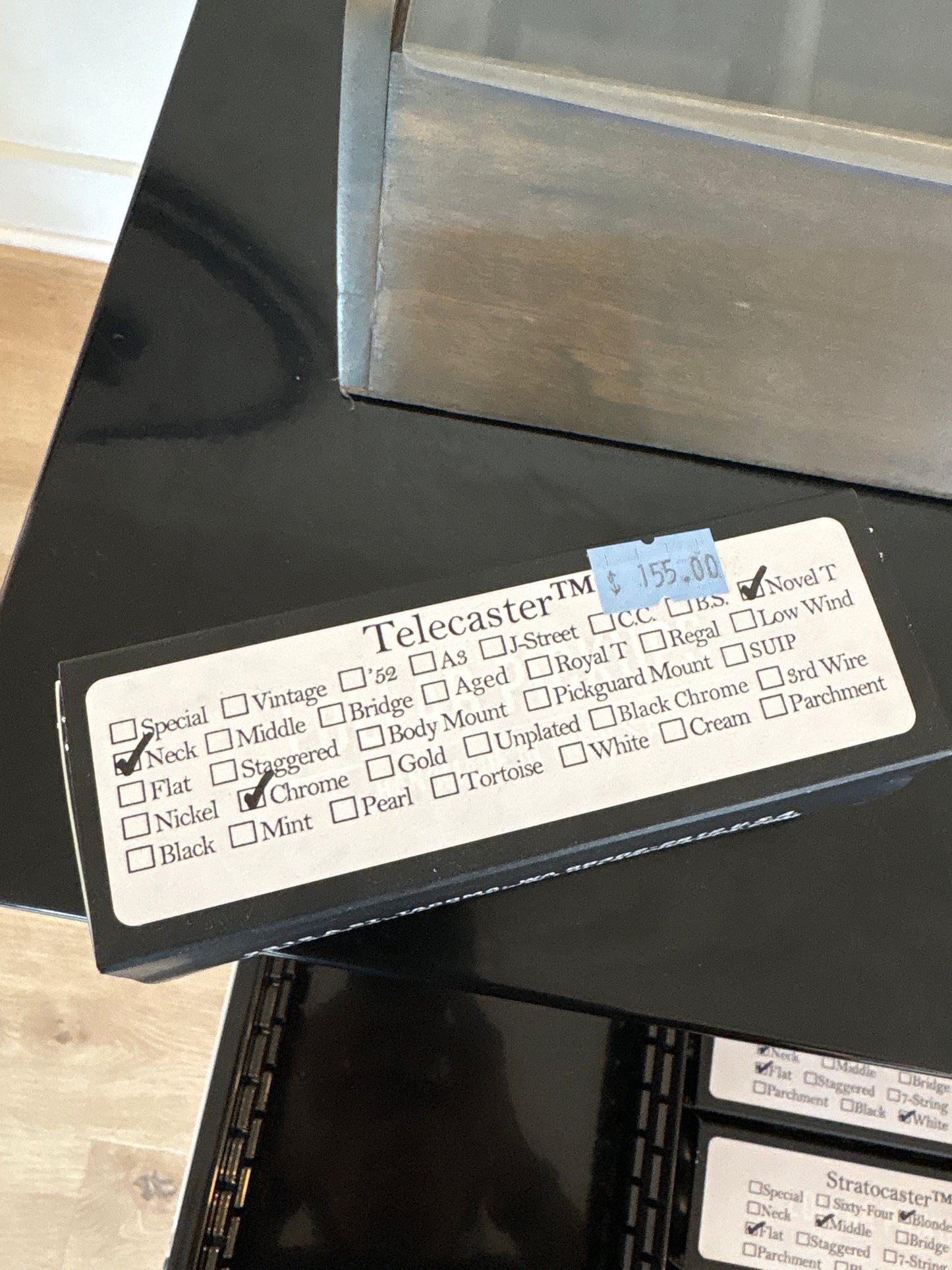 Lollar Novel T Neck Chrome Cover