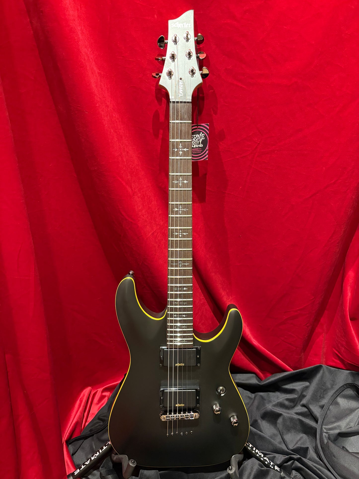 Schecter Demon-6 Aged Black Satin