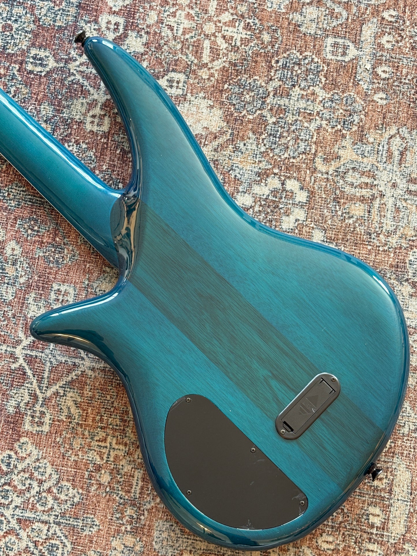 USED Jackson X Spectra Bass SBXQ IV Amber Blue Burst
