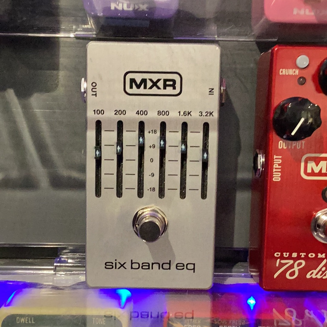 MXR 6 Band EQ Silver