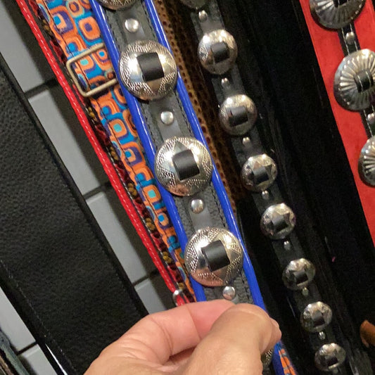 JH MStar Strap 1.5" Blk/Blue