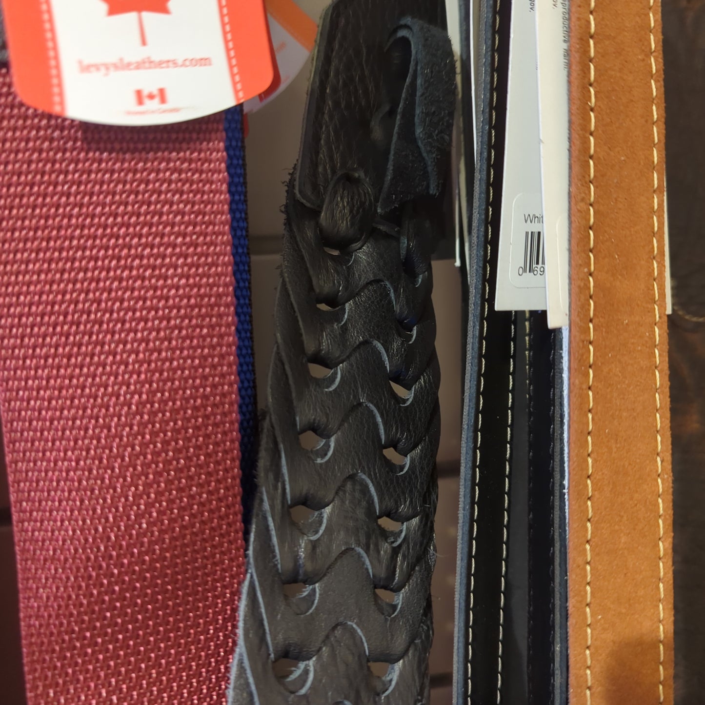 Franklin 2" braided Black Garment