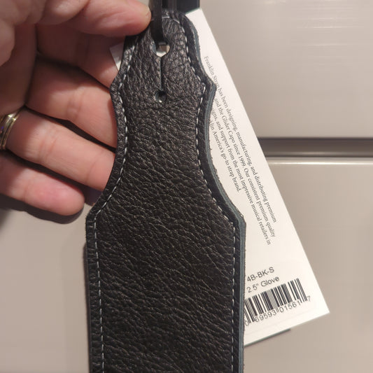 Franklin 2.5" Blk/SLVR stitch