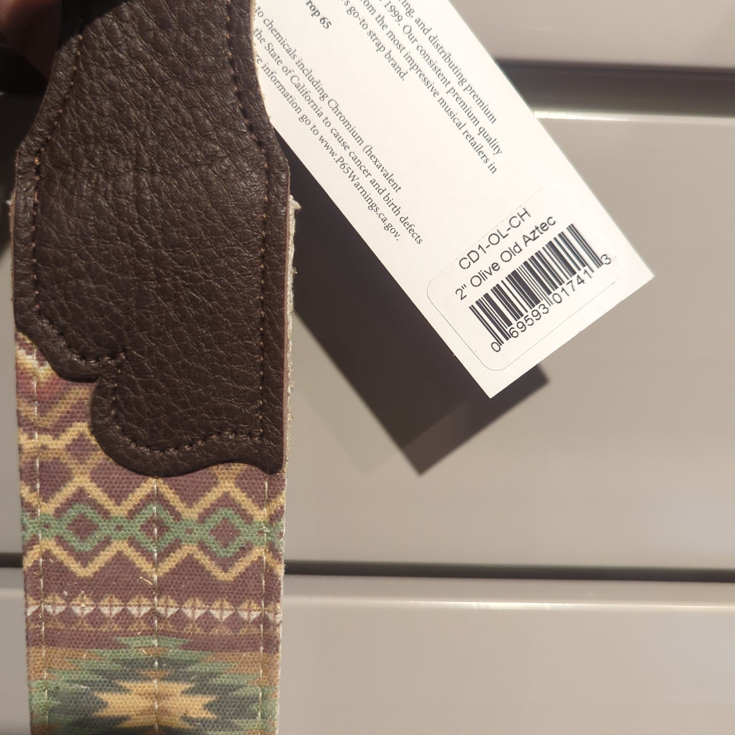 Franklin Olive Old Aztec strap