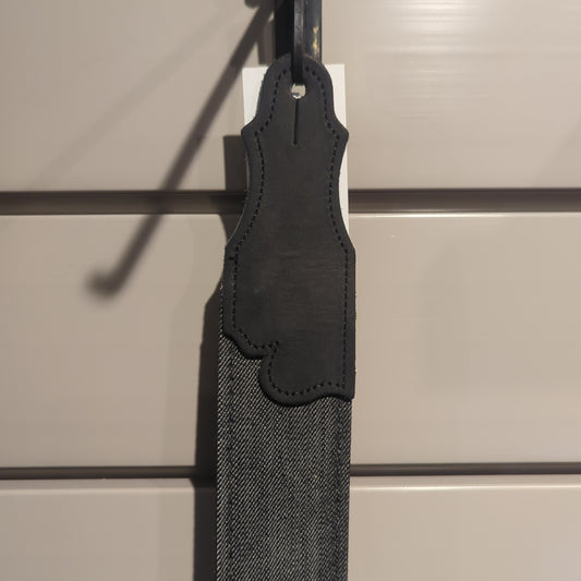 Franklin Blk/Blk Denim Strap