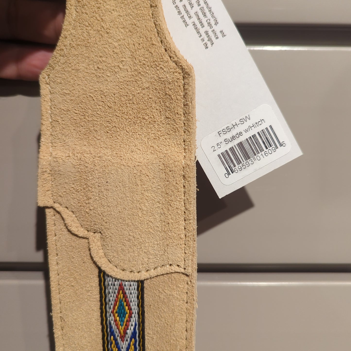 Franklin 2.5" Honey Suede