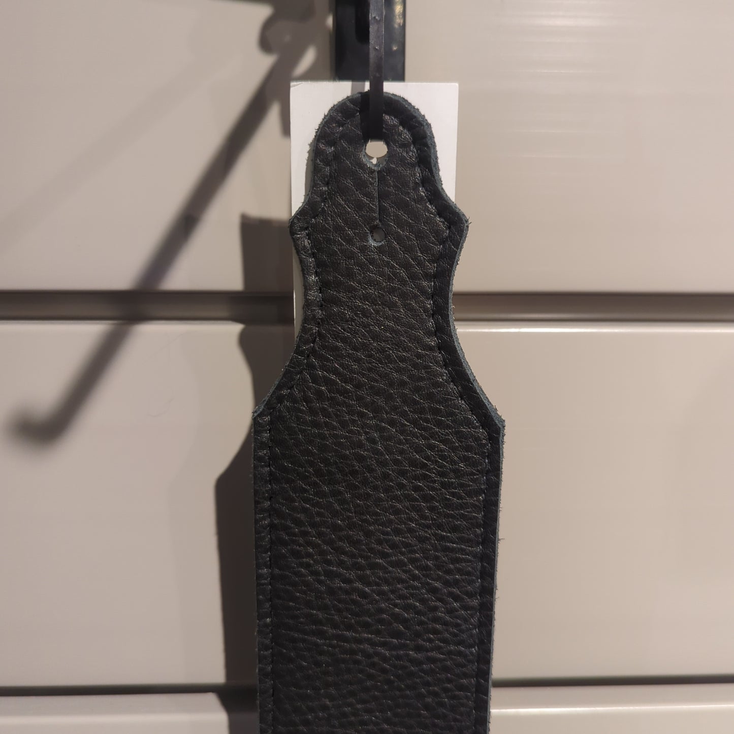 Franklin 2.5" Black Leather/BLk Stitch