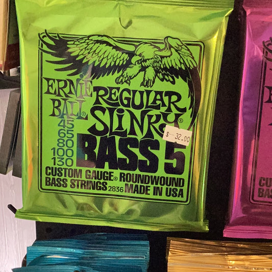 Ernie Ball Reg Slinky Bass 5 stg 45-130