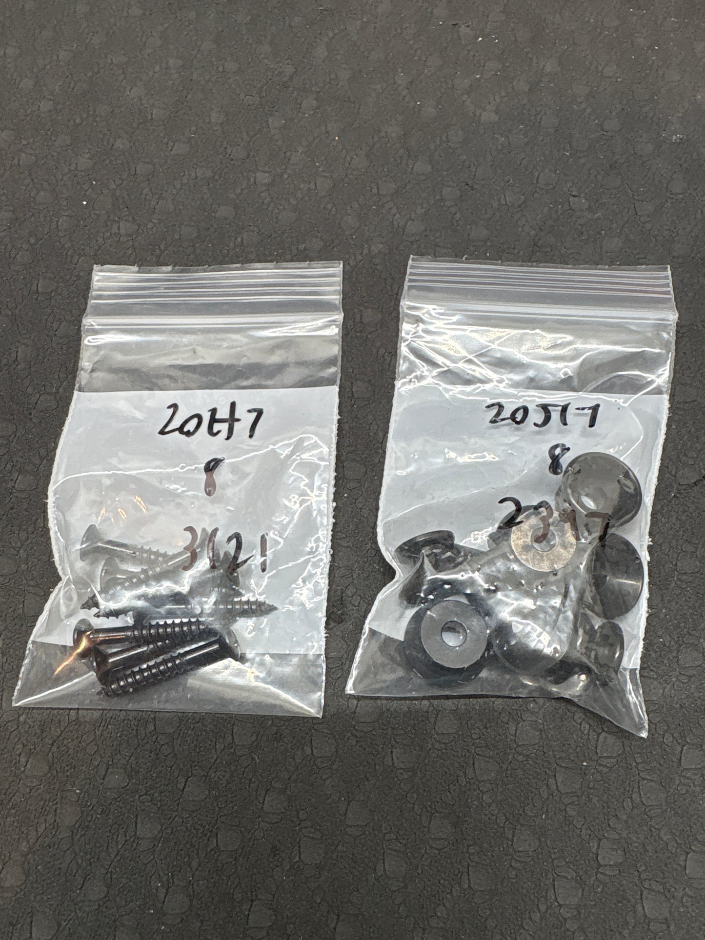 Vintage Fender Strap Buttons Black