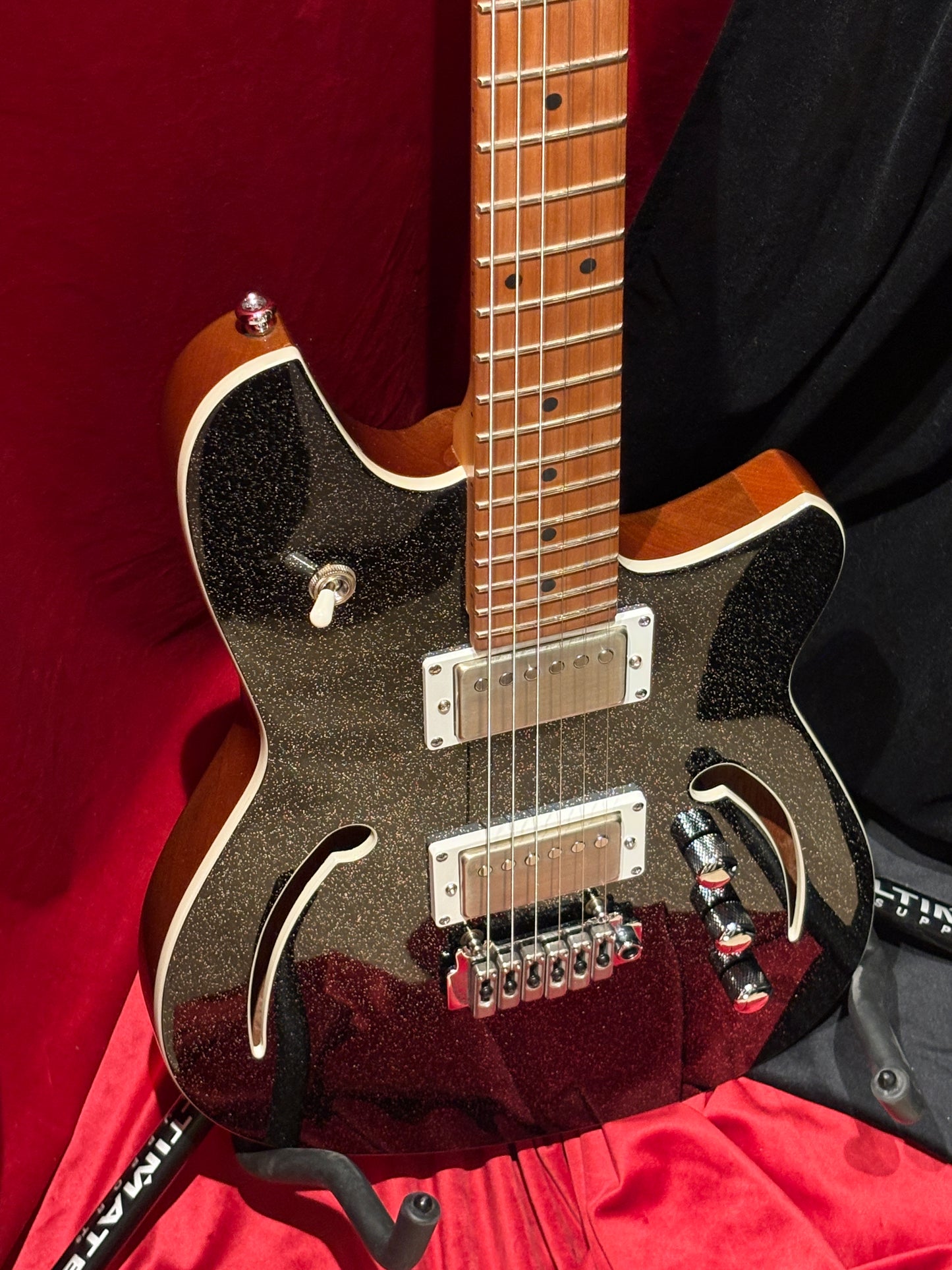 Reverend KingBolt Air HH Black Sparkle