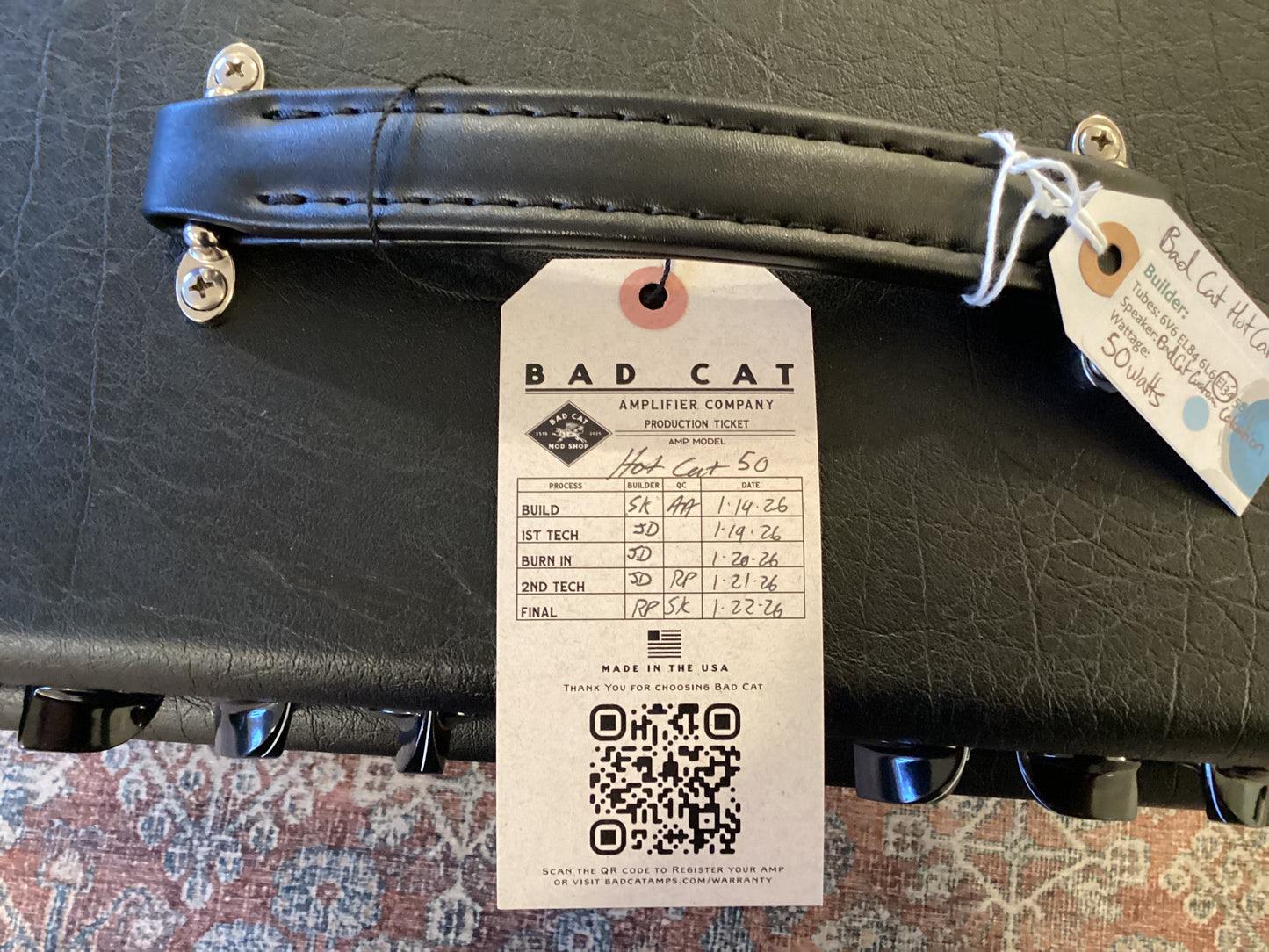 Bad Cat Hot Cat 50 Mod Shop Combo