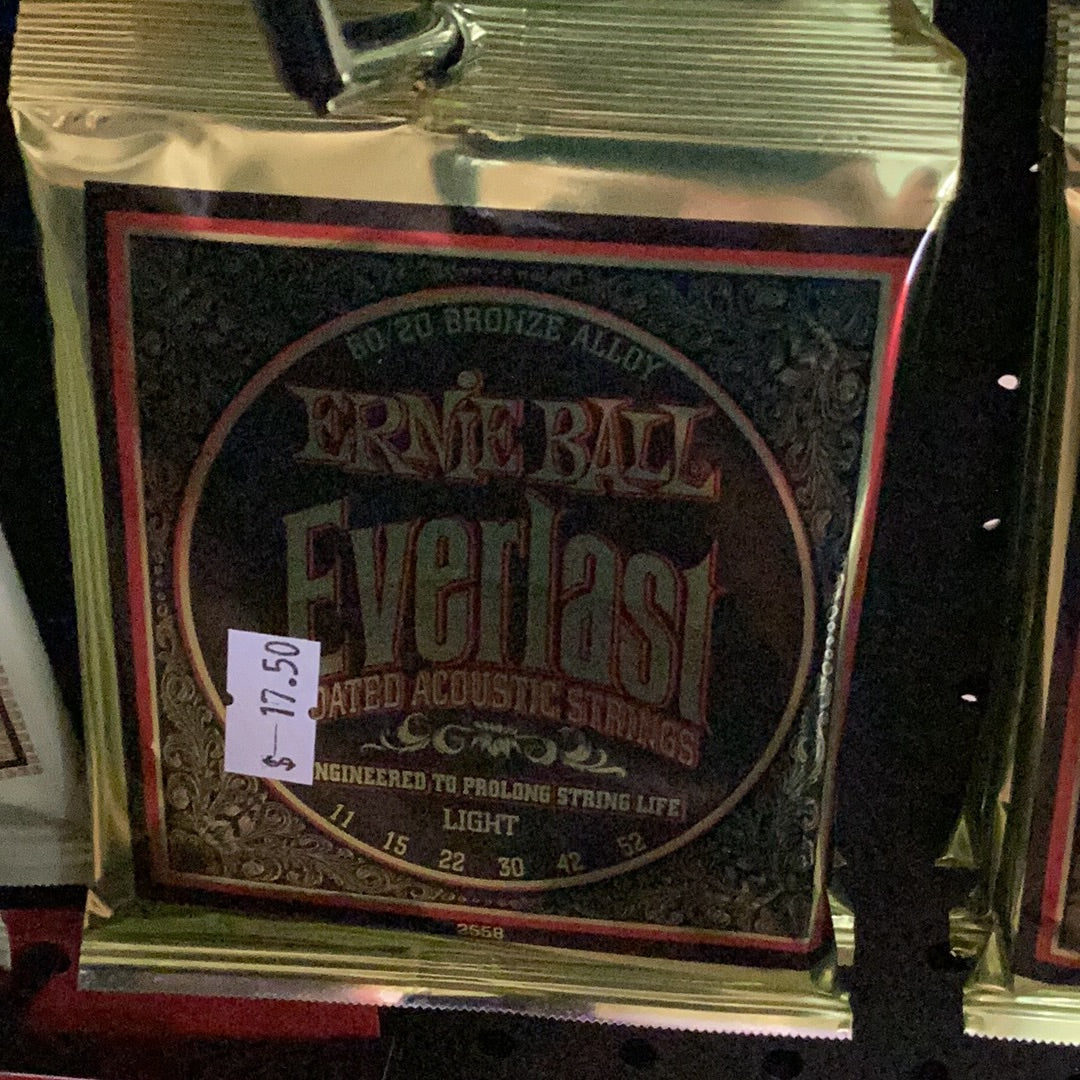 Ernie Ball Everlast 11-52 Coated Acoustic