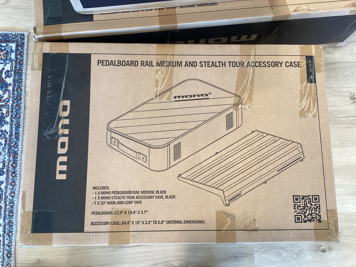 MONO RAIL PEDALBOARD & BAG