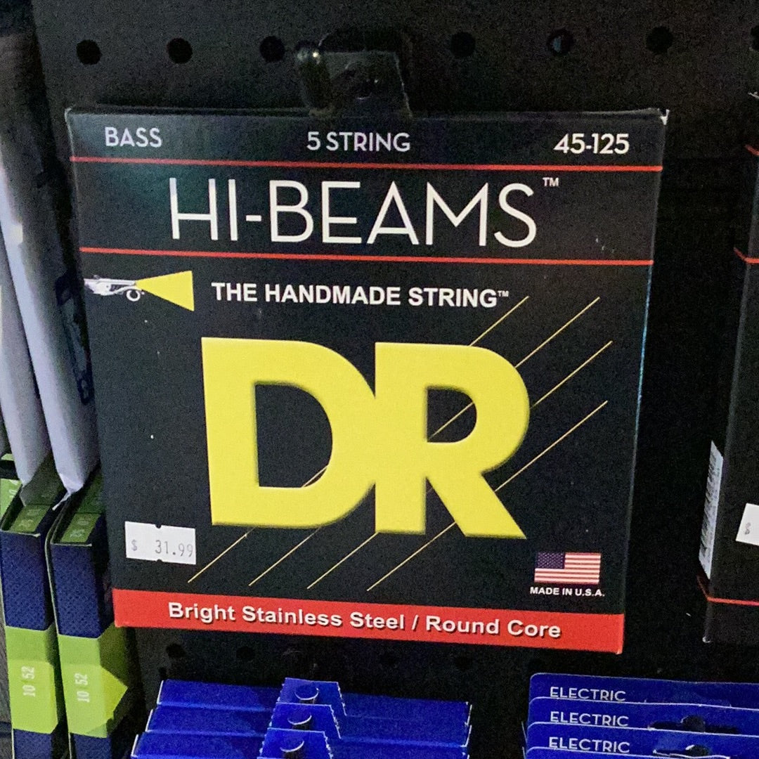 DR Hi-Beam Bass 5 Strings 45-125