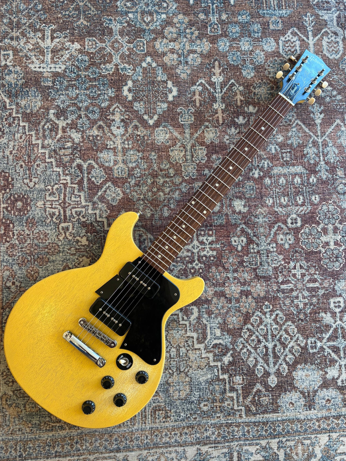 USED Gibson Les Paul Special DoubleCut TV Yellow Faded