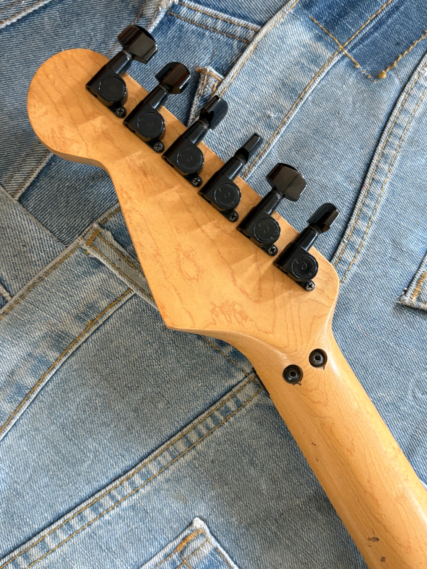 USED Partscaster W MIDI pickup Floyd Rose