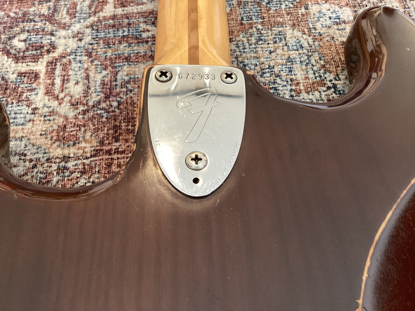 USED 1975 Mocha Brown Stratocaster