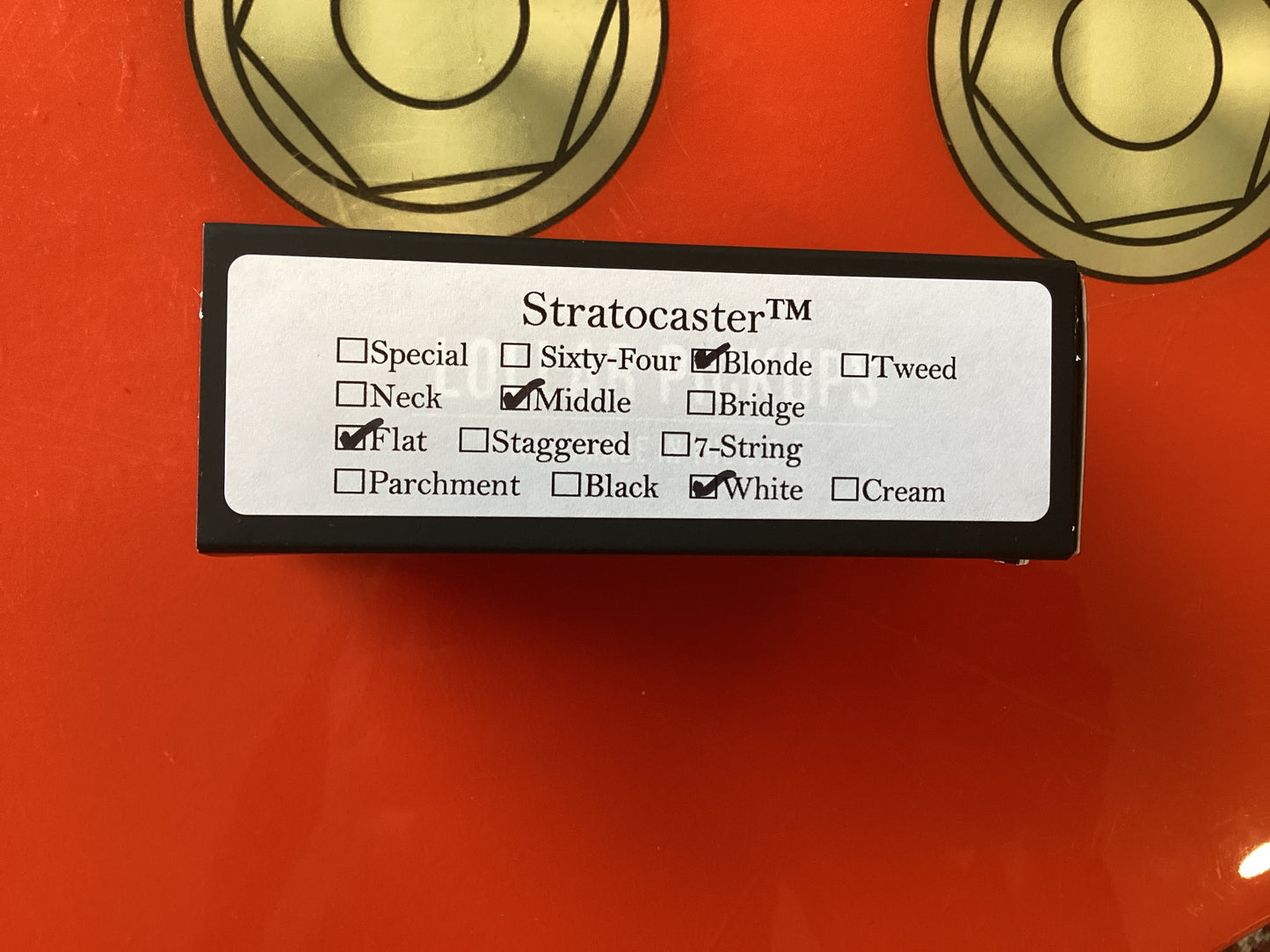 Lollar Vintage Blonde Strat Middle Pickup