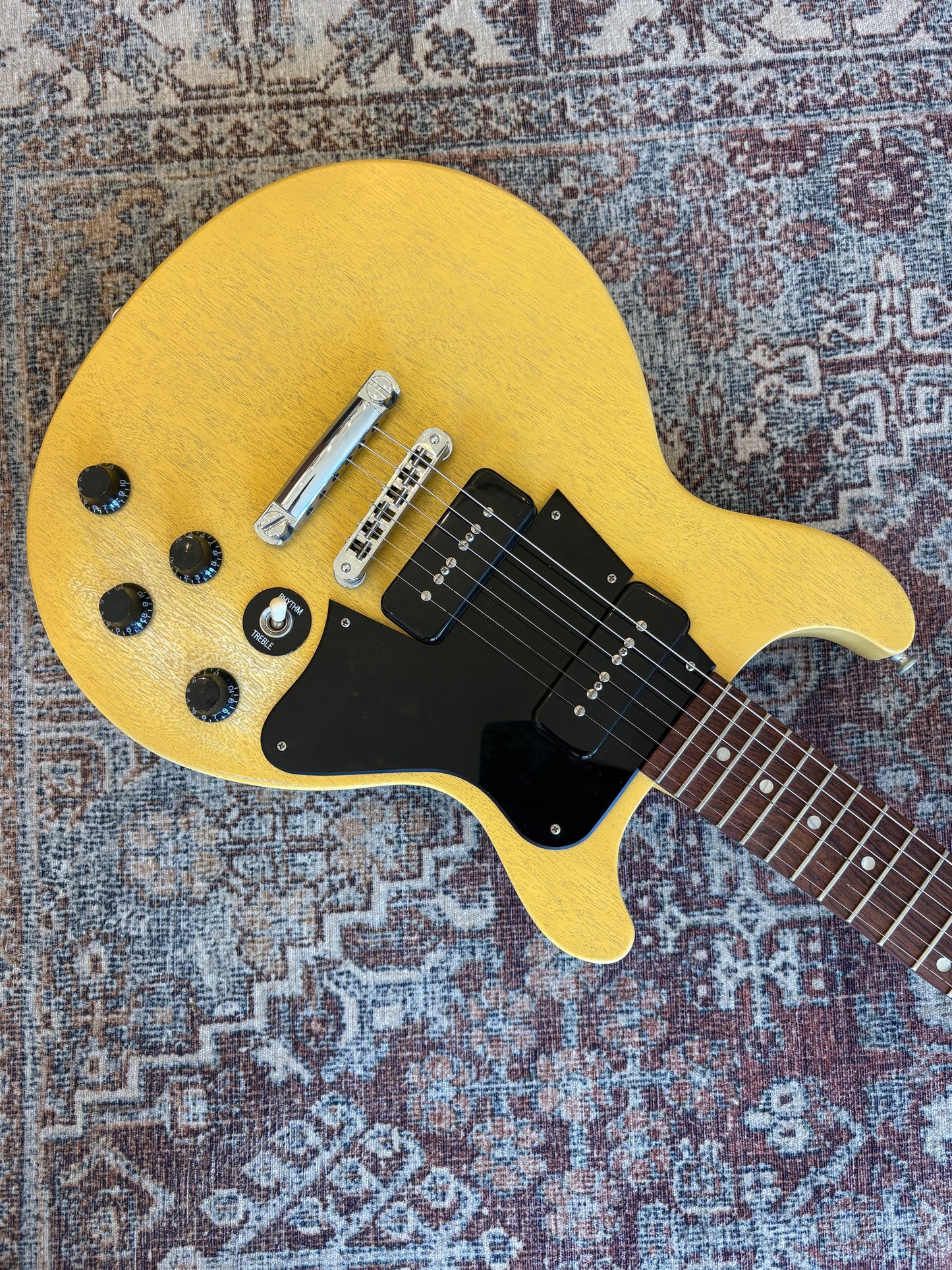USED Gibson Les Paul Special DoubleCut TV Yellow Faded