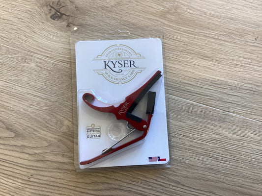 Kyser Capo Red