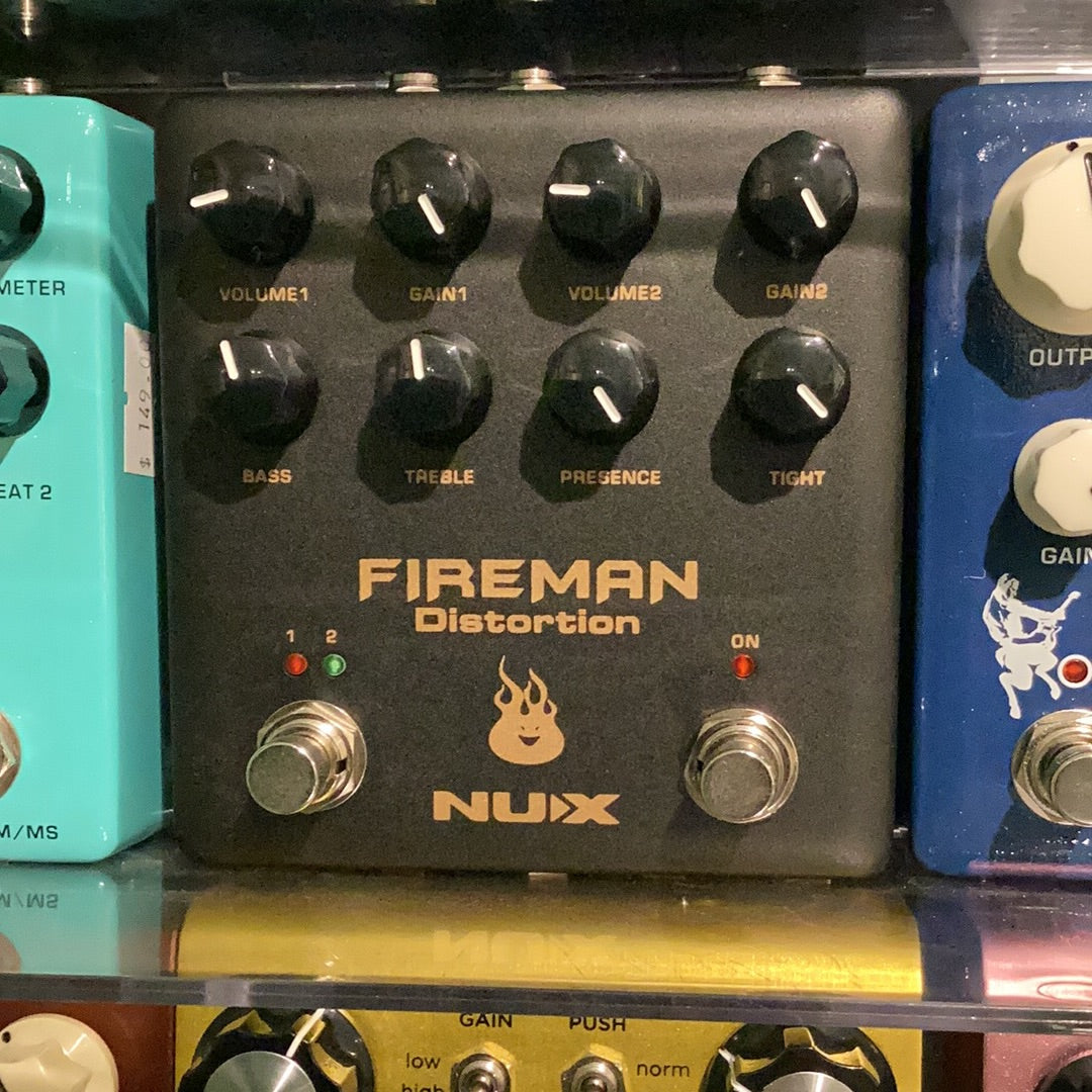 NUX Fireman Distortion – Rusty's Cool Guitars
