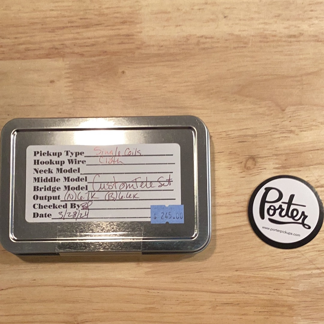 Porter Pickups Custom Tele Set