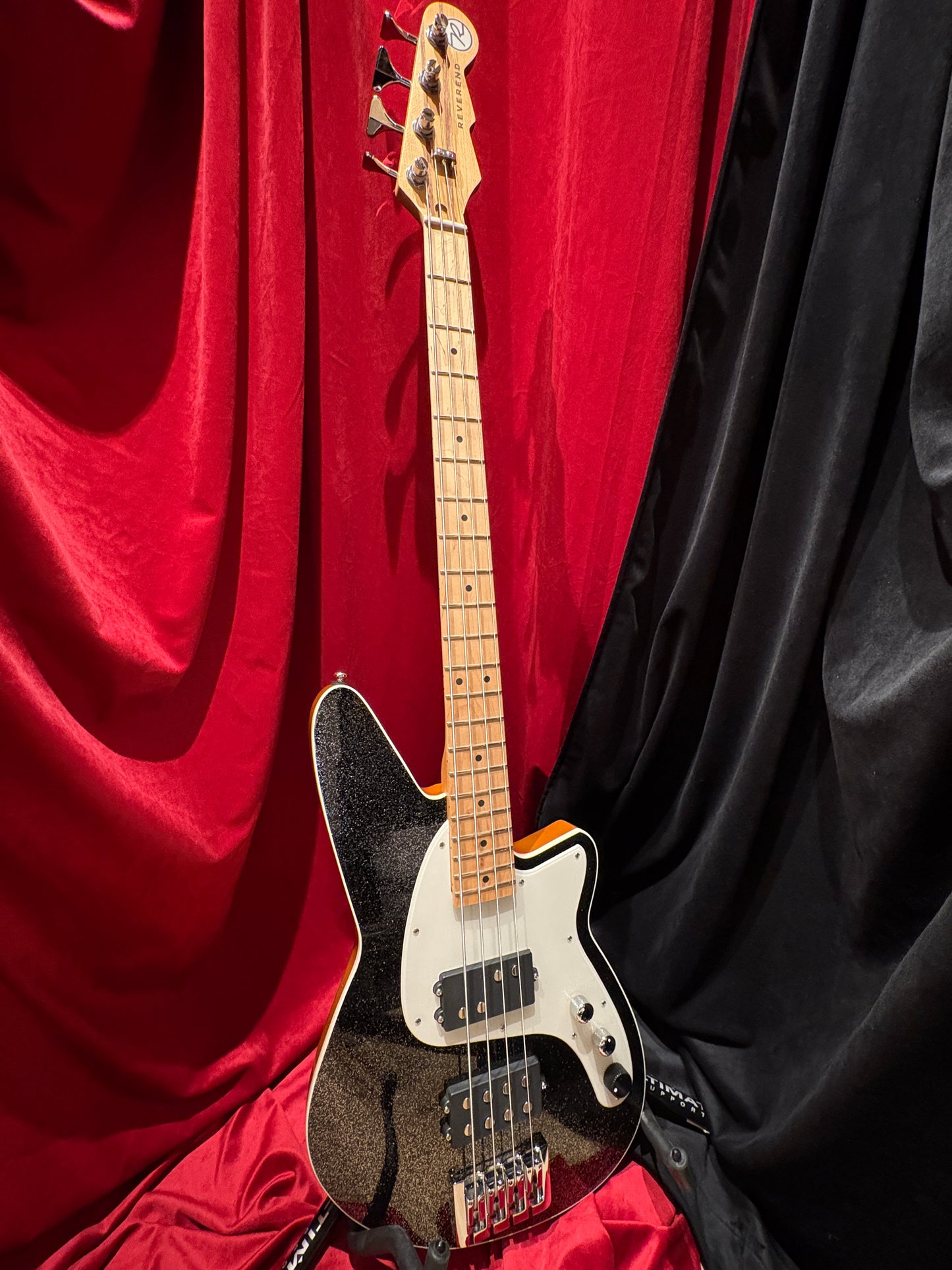Reverend Mercalli Black Sparkle