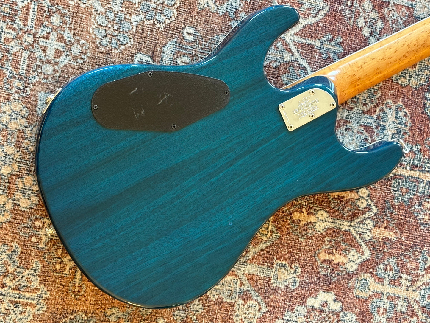 USED Music Man Steve Morse BFR Tahitian  Blue