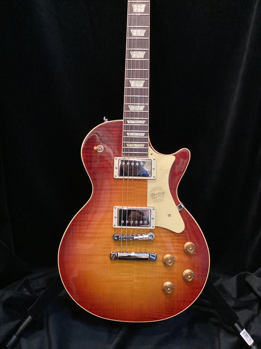 Heritage H-150 Custom Core Dark Cherry Burst Electric Guitar