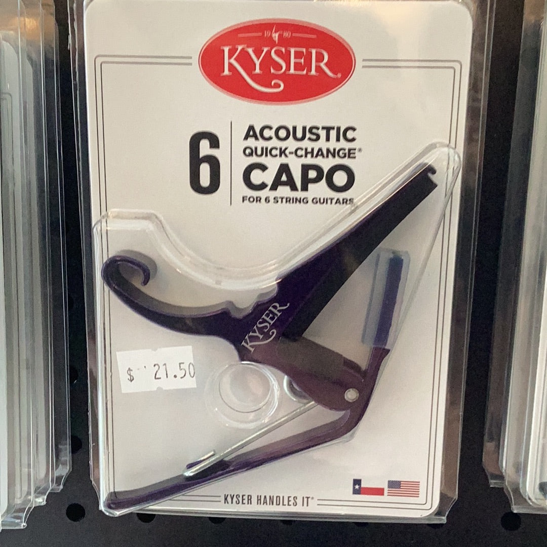 KG6BA Black capo