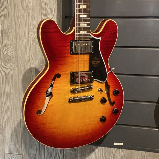 Heritage Custom Core H-535 Dark Cherry Sunburst
