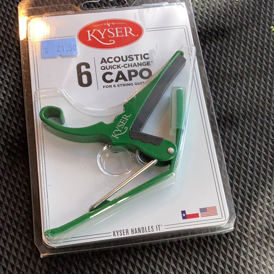 Kyser emerald Green  capo