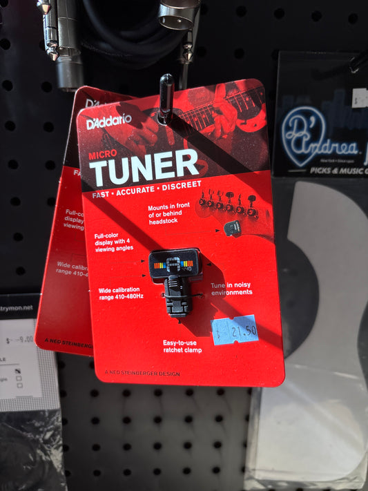 D'addario Clip Tuner
