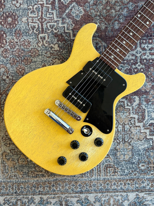 USED Gibson Les Paul Special DoubleCut TV Yellow Faded