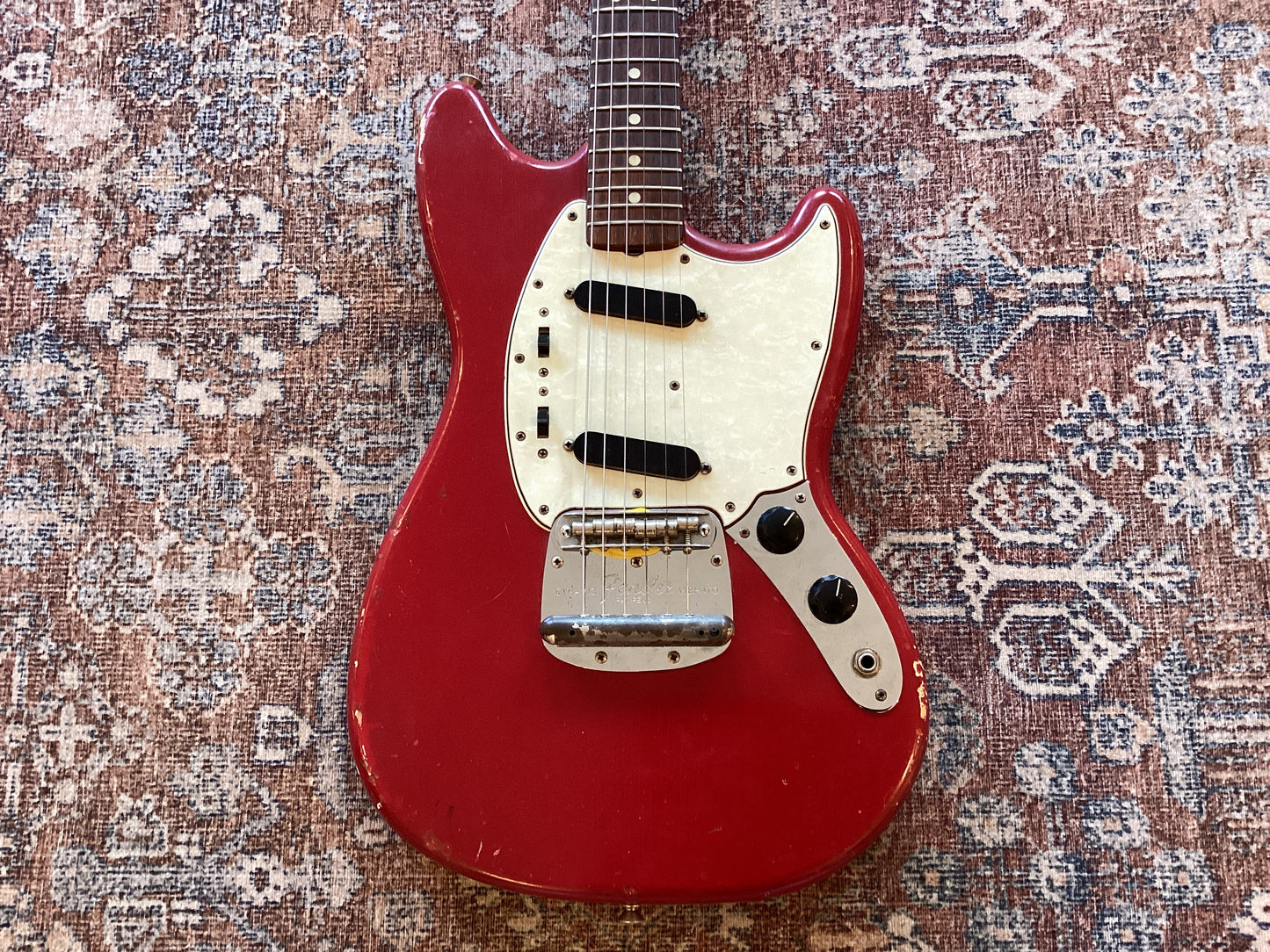 USED 1965 Fender Mustang Dakota Red