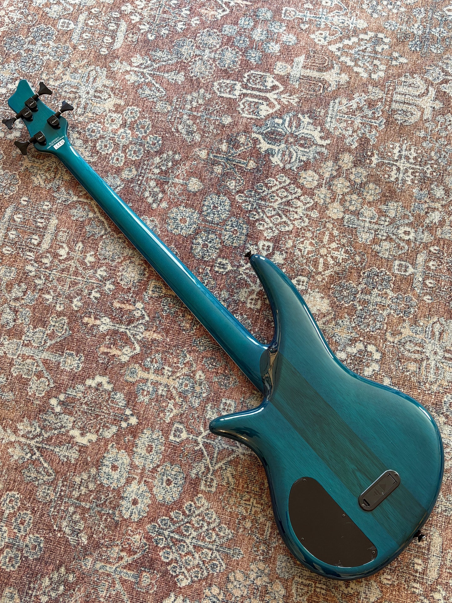 USED Jackson X Spectra Bass SBXQ IV Amber Blue Burst