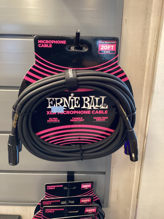 Ernie Ball Mic Cable 20FT