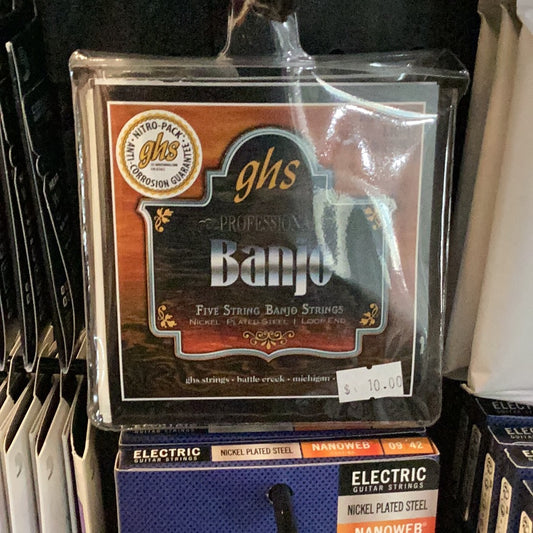 Banjo Strings GHS