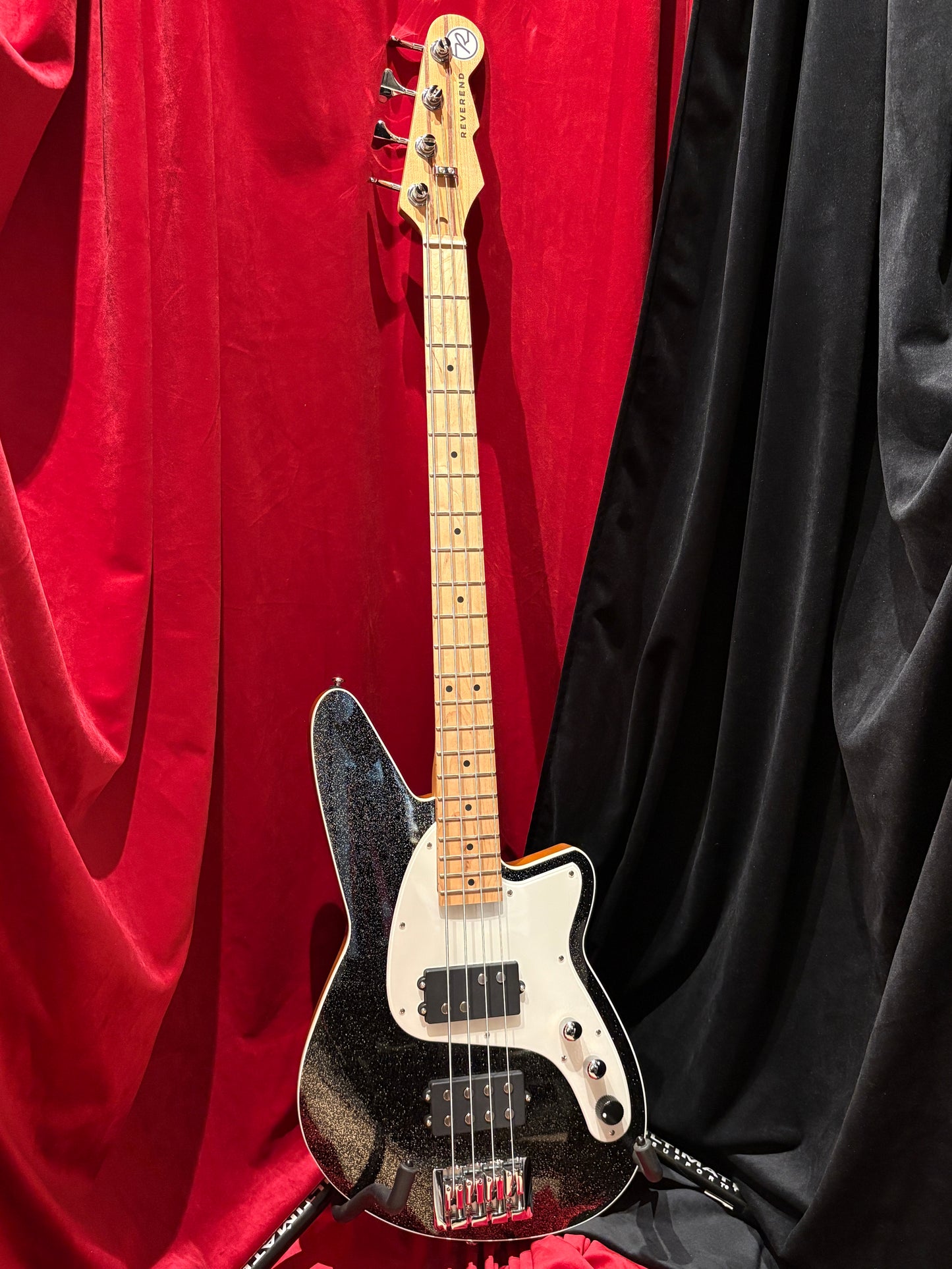Reverend Mercalli Black Sparkle