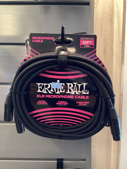 Ernie Ball Mic Cable 15 ft