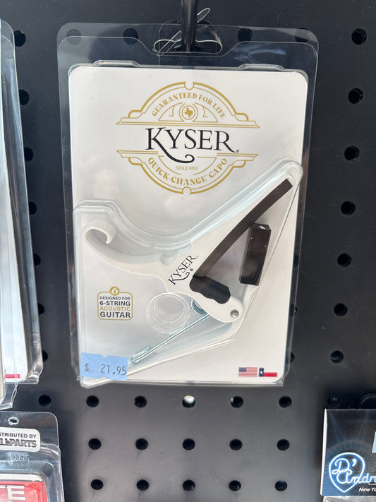 Kyser Capo White