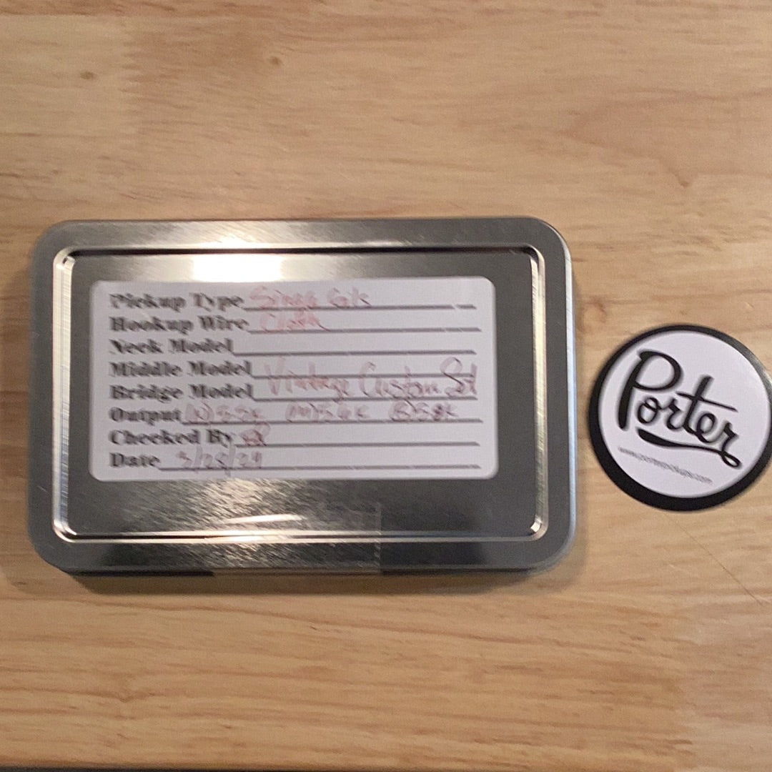 Porter Pickups Vintage Custom Strat Set
